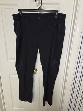Postropaky Men's Black Performance Utility Pants